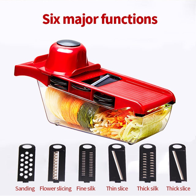 10 in 1 Mandoline Vegetable Slicer Cutter with Box