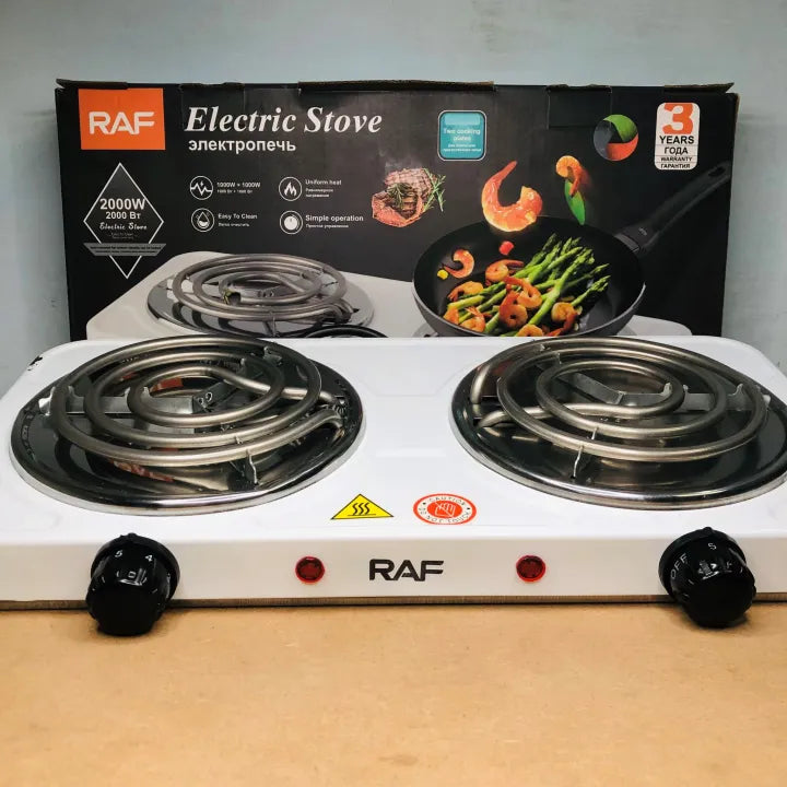 Double electric stove